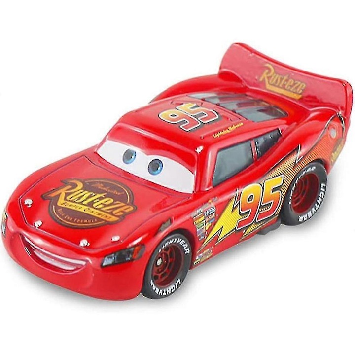 Metal autó Villám McQueen és Barátai, piros