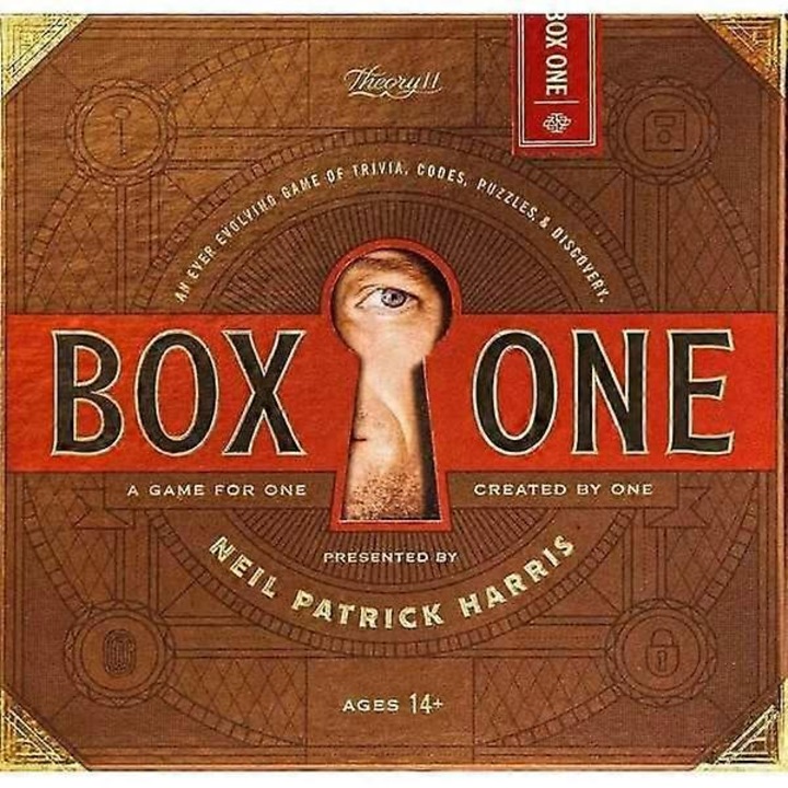 Társasjáték Box ONE, Neil Patrick Harris, rejtvények, kódok, 1 játékos