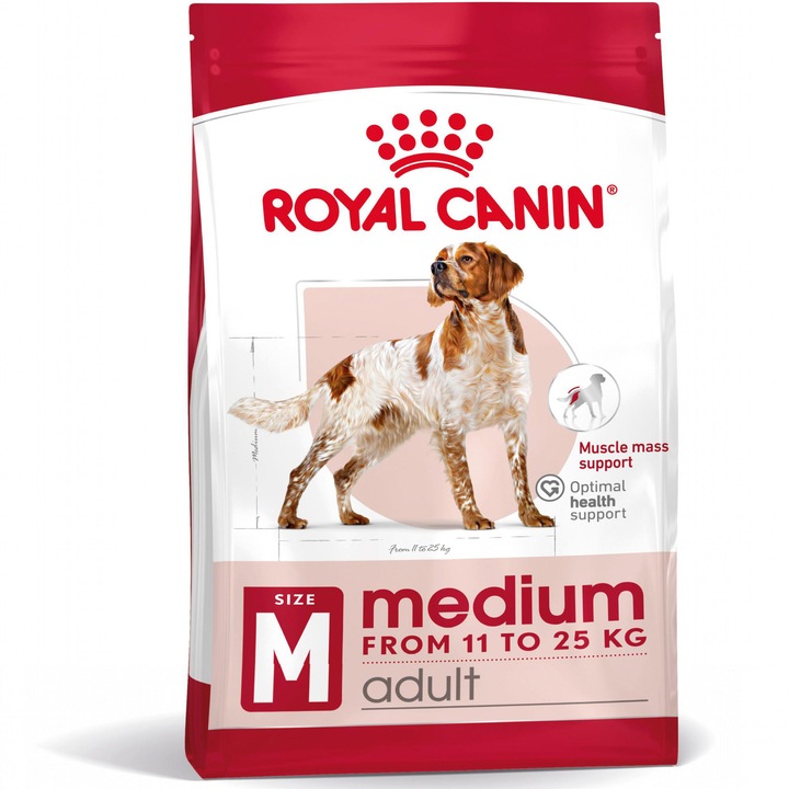 Hrana uscata pentru caini Royal Canin Medium Adult, 3kg