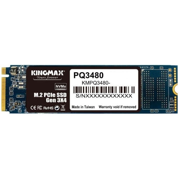 【SSD 1TB】KINGMAX KMPQ3480-1TB4 Kingmax KMPQ3480-1TB4 SSD 1TB M.2 NVMe PCI Express 4.0