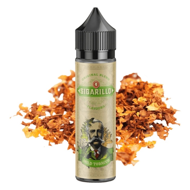 Lichid Longfill Sigarillo 6 ml / 60 ml - Mild Tobacco