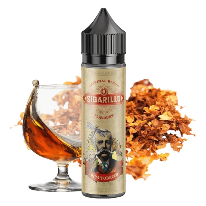 Lichid Longfill Sigarillo 6 ml / 60 ml - Rum Tobacco