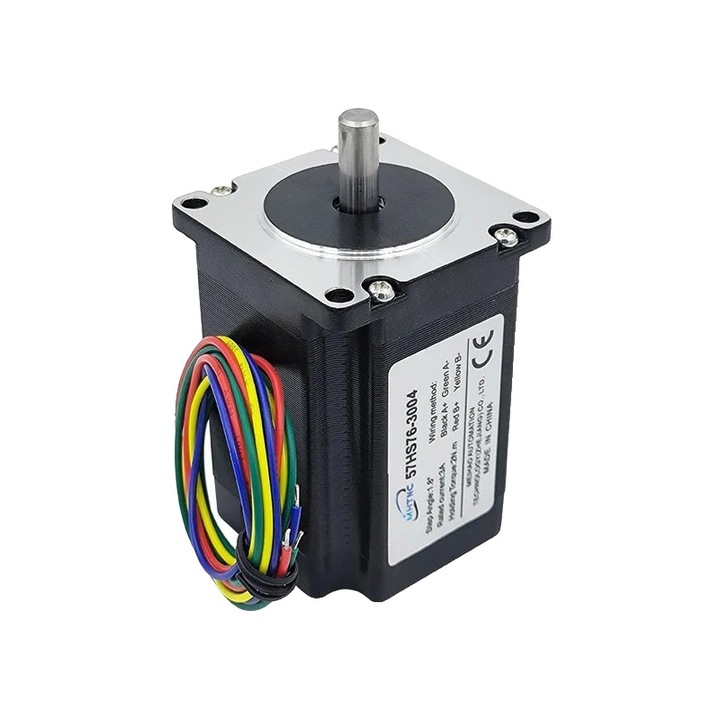 Motor Pas cu Pas, 8mm, 1.8N.m, 2 faze, 1.2kg, 56x76mm