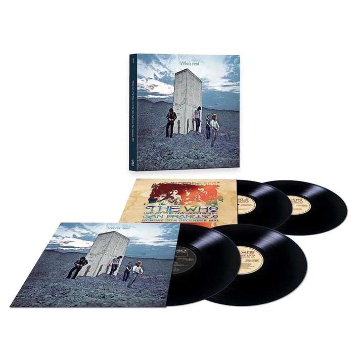 Album vinyl Who's Next: Life House, Who, 4 bakelit, rock, többszínű
