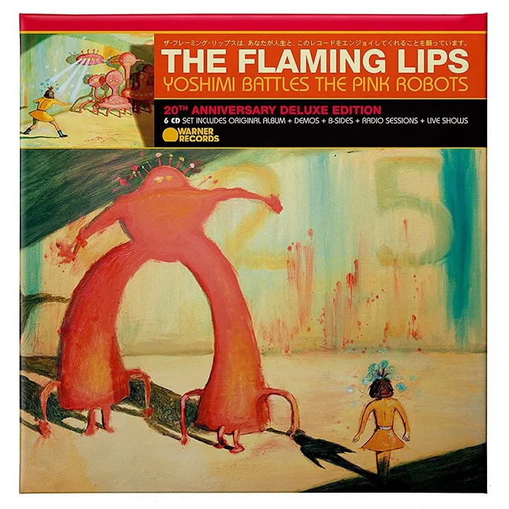 Viniluri Flaming Lips, Yoshimi Battles The Pink Robots (editie deluxe de 20 de ani), set 5 viniluri