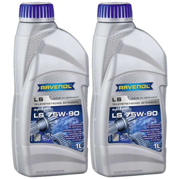 Pachet 2 litri ulei transmisie Ravenol LS 75W90