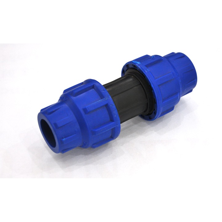 PE nyomógyűrűs csatlakozó, 25 mm átmérőjű