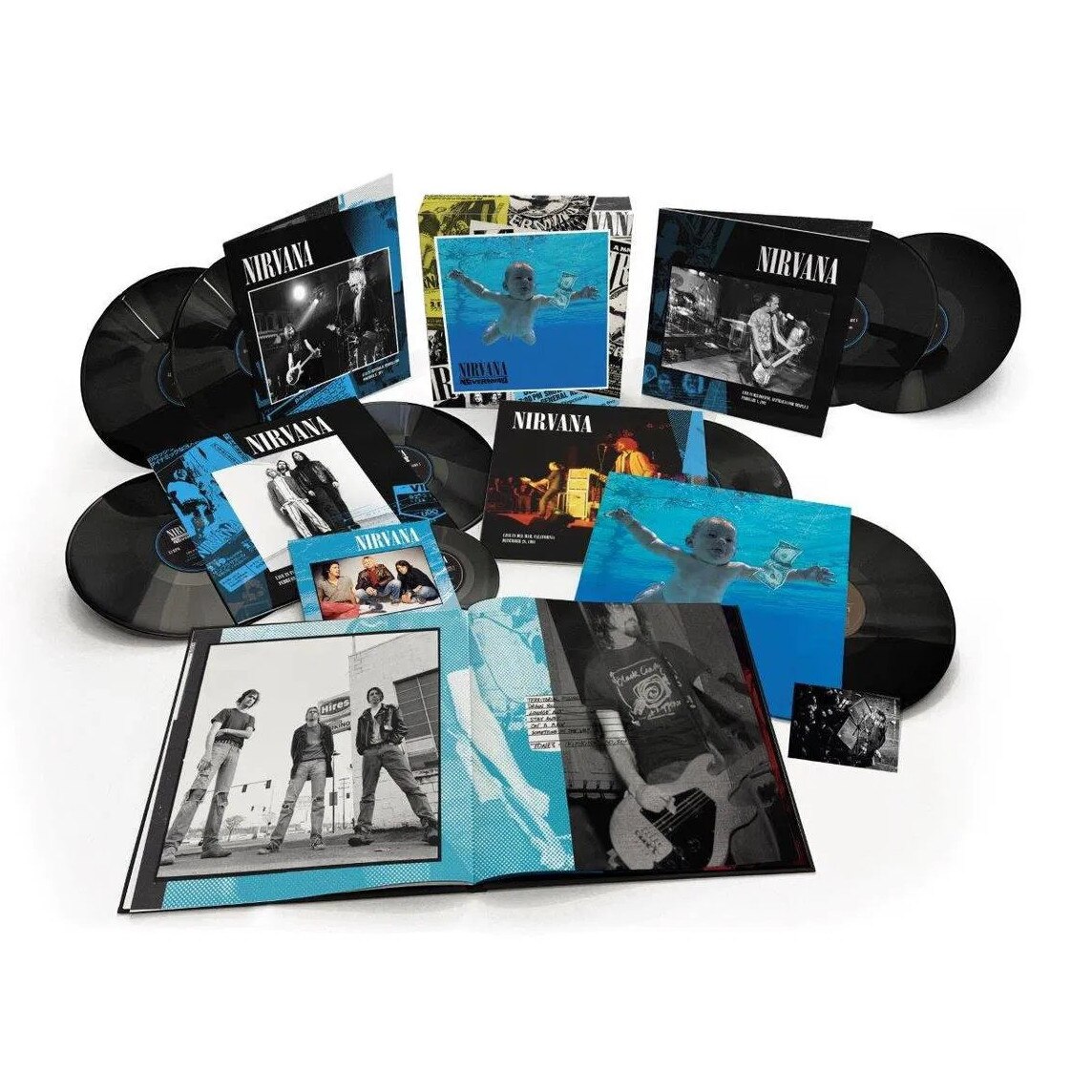 04▢NIRVANA NEVERMIND 30th IY0507-6 Nirvana: Nevermind (30th Anniversary Edition) - Set 9Vinyl (8LP+SP