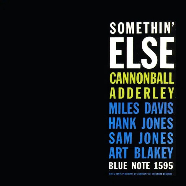 Adderley Cannonball: Somethin' Else - CD, Jazz, 1 disc, plastic case