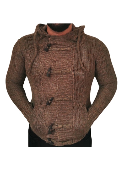 Cardigan/pulover Piazza Italia, regular fit, gros pentru barbati, marimea S