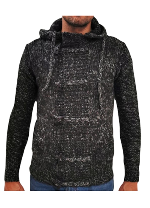 Пуловер Piazza Italia, стандартна кройка, дебела, за мъже, размер S