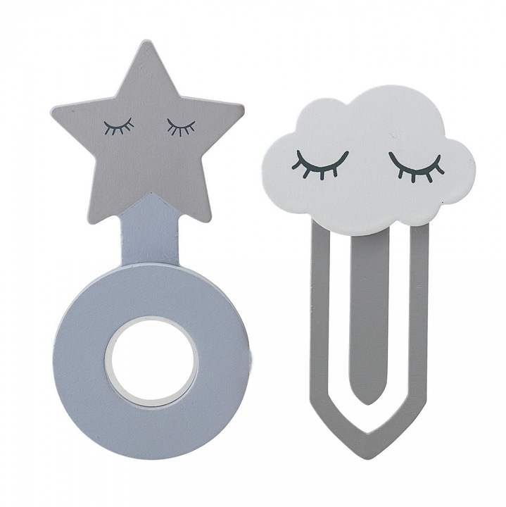 Set lupa si semn de carte Magnica Bloomingville Mini