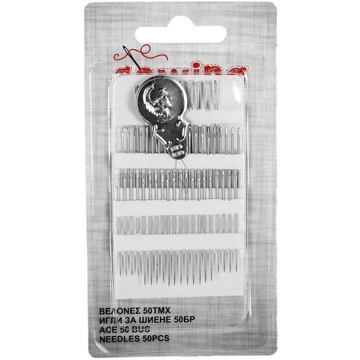 Ace de cusut (diferite marimi) – 50 buc