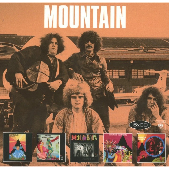 Colectie CD Original Album Classics, Mountain, 5CD, rock, 5 albume