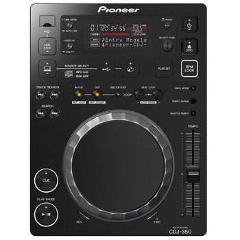Controller DJ Pioneer CDJ-350, CD player, Auto Beat Loop, USB, Black Controller DJ Pioneer CDJ-350, CD player, Auto Beat Loop, USB, Black