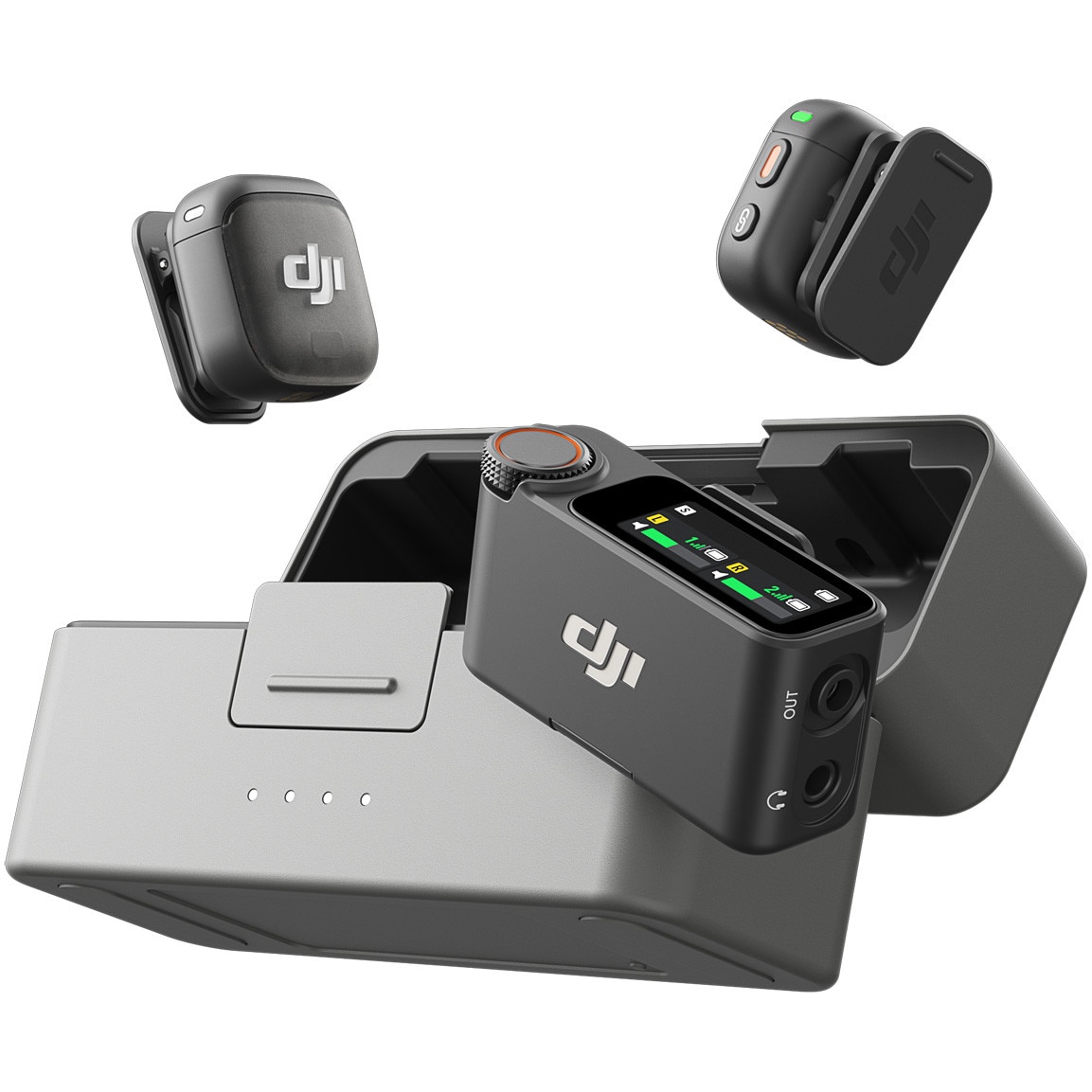 美品 DJI MIC セット DJI ピンマイク ワイヤレス 無線 風防 DJI MIC 2 エントリーセット