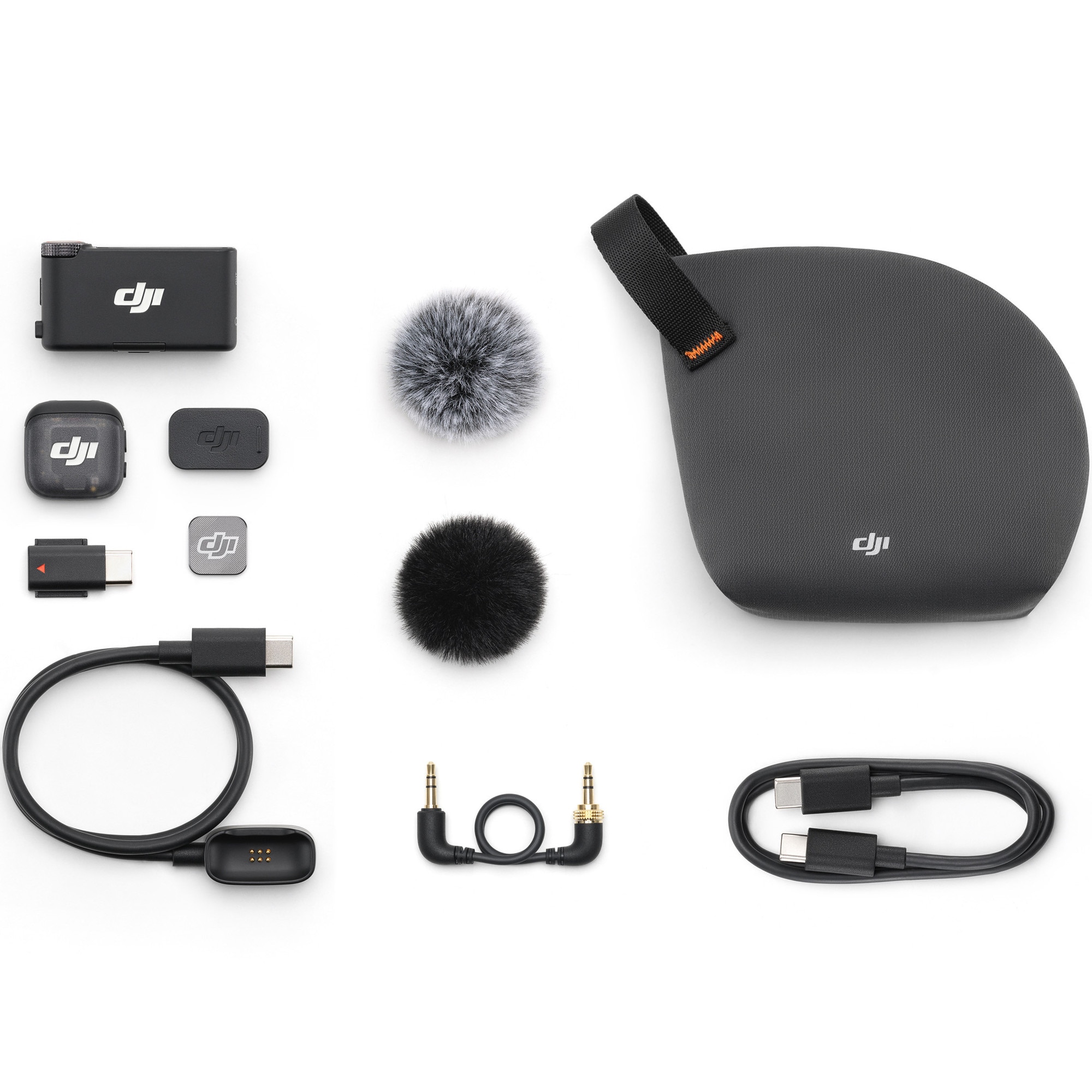 Kit DJI MIC 3, 1x microfon, 1x receptor, Wireless, Omnidirectional