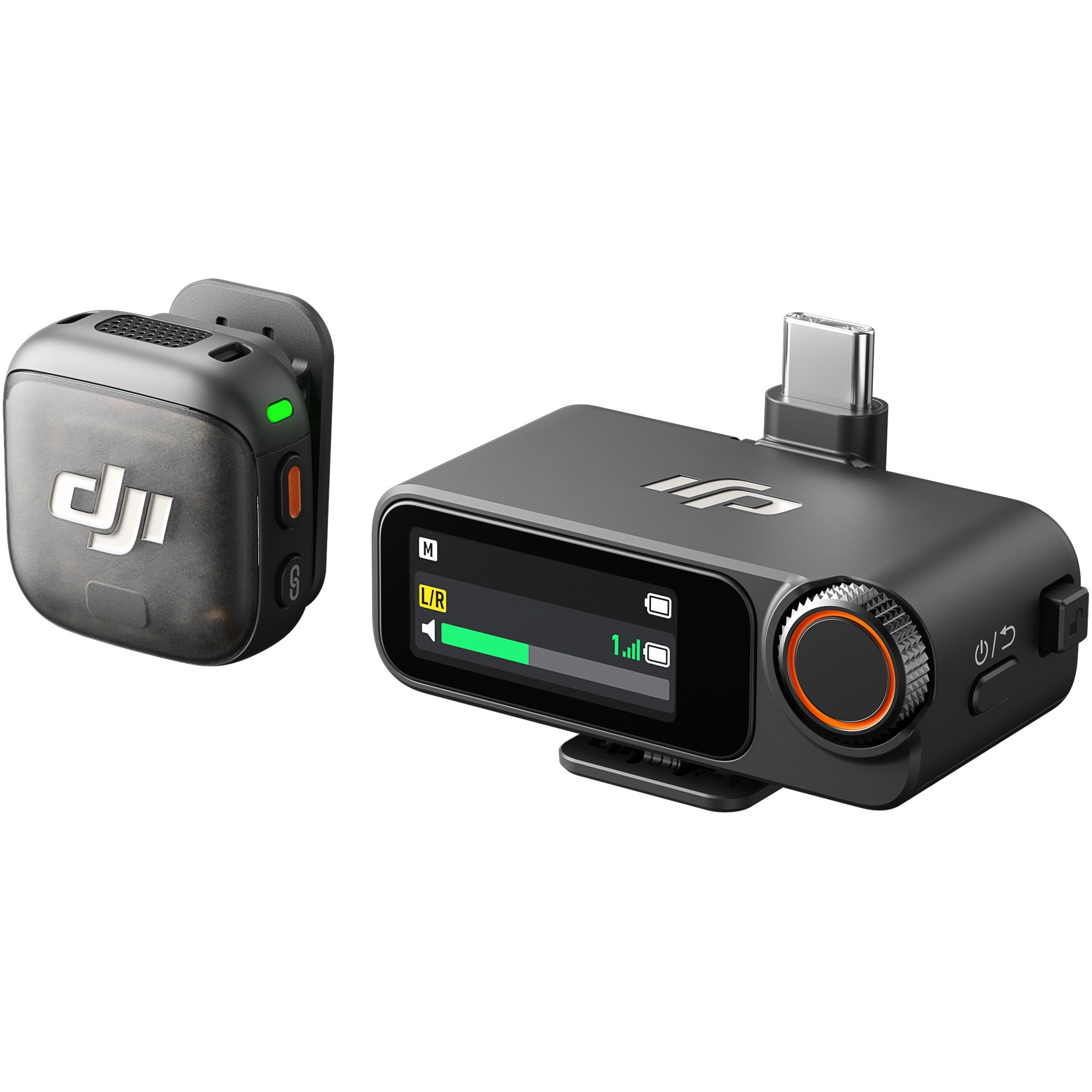 Kit DJI MIC 3, 1x microfon, 1x receptor, Wireless, Omnidirectional