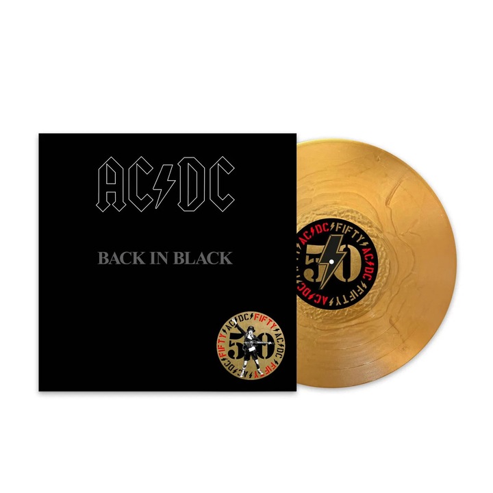 AC/DC: Back In Black (Vinyl Limitat Aur Metallic)