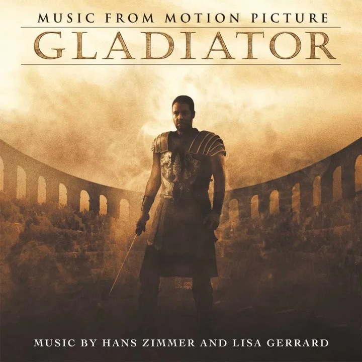 Soundtrack, Hans Zimmer, Gladiator, 2 vinyluri, clasic, 978g