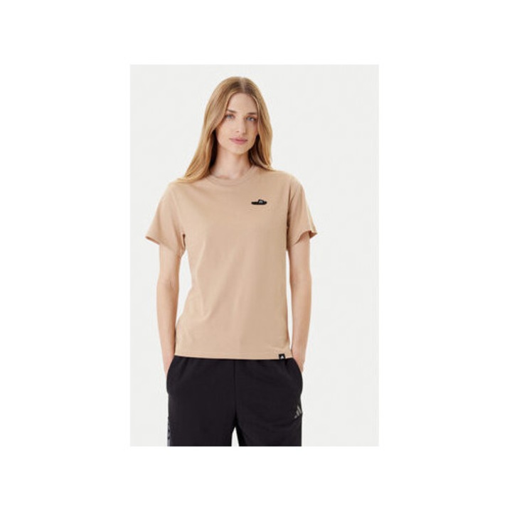 Tricou lifestyle din bumbac cu logo pe piept, XS INTL