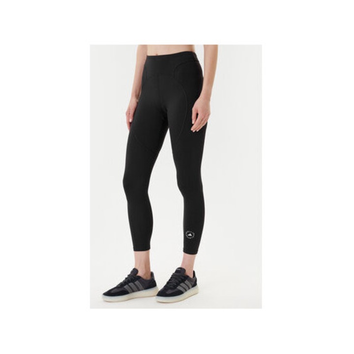 Crop leggings logóval és magas derékkal