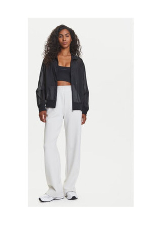 Félig átlátszó hálós dzseki