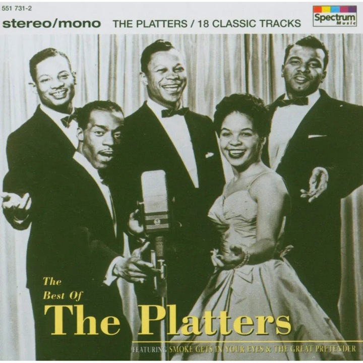 Platters: The Best Of The Platters - CD, Jazz, 1 disc, plastic case