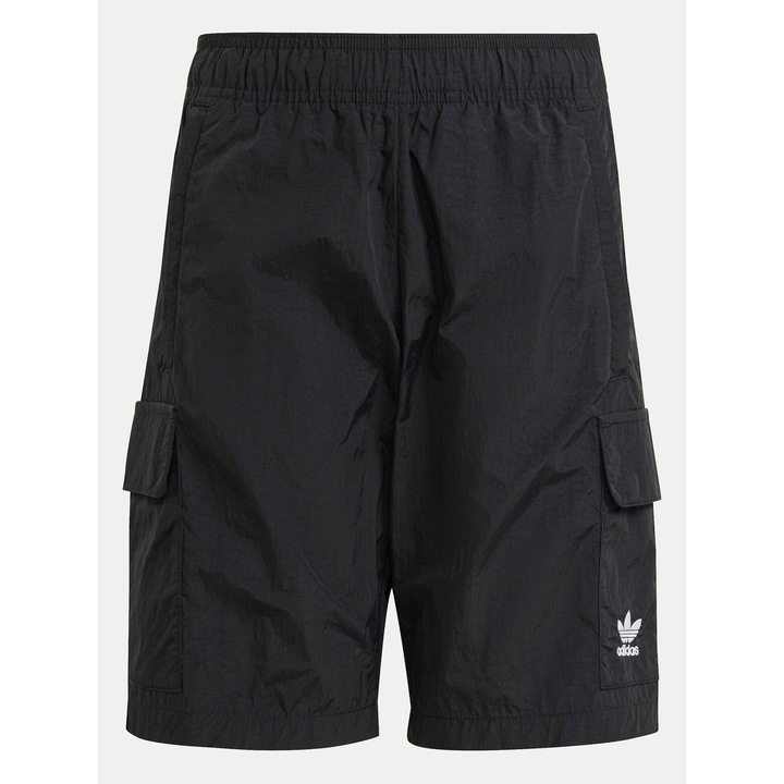 Pantaloni scurti relaxed fit cu detaliu logo