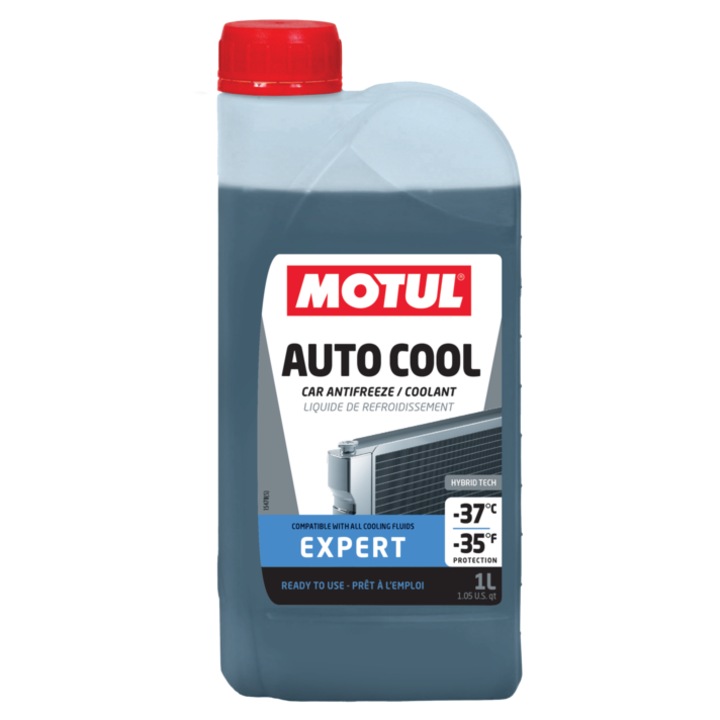 Antigel concentrat MOTUL AUTO COOL EXPERT -37C 1L pentru SKODA, IVECO, ROLLS-ROYCE, BMW, SEAT
