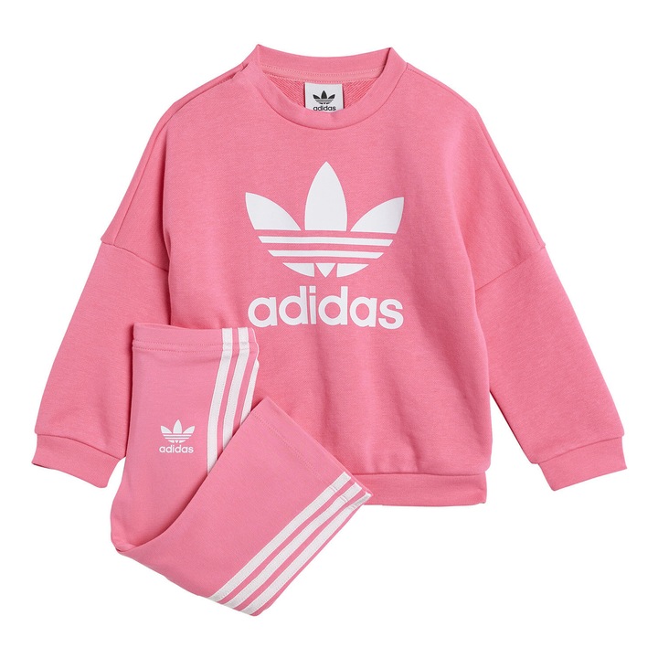 Спортен екип с лого принт и паднали ръкави, 62 CM