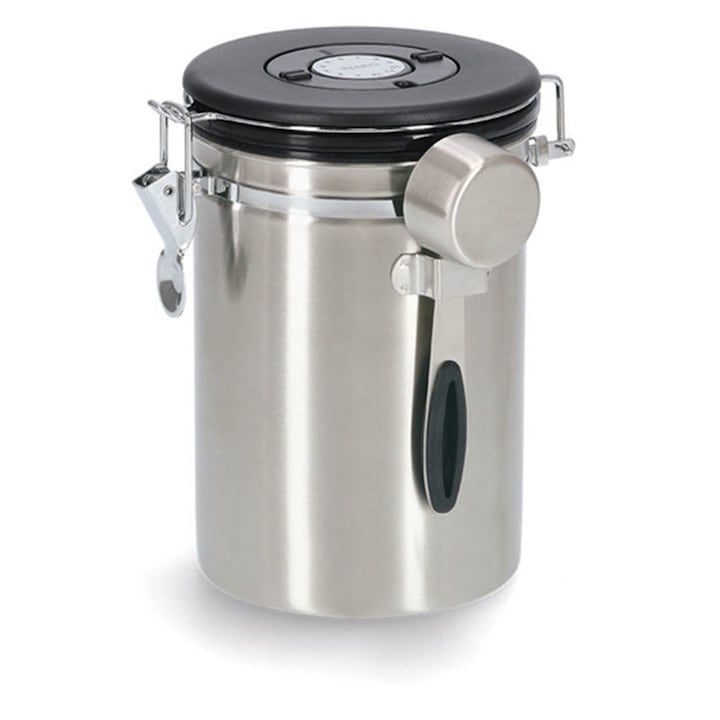 Recipient cu capac argintiu din metal Keo Zeller