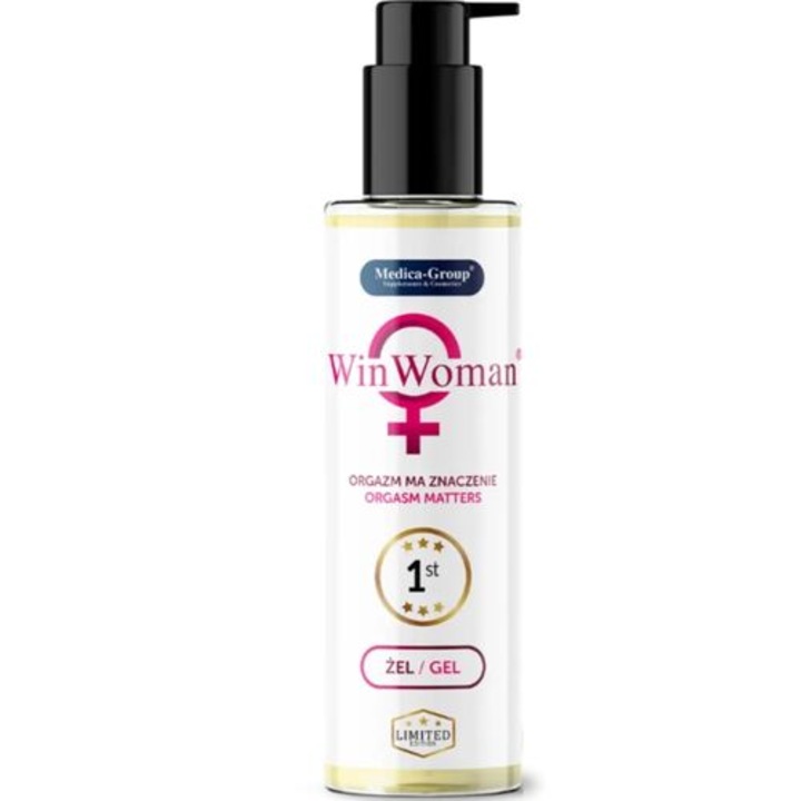 Gel Intim WinWoman pentru Intensificarea Orgasmului si Cresterea Placerii Feminine, 150 ml