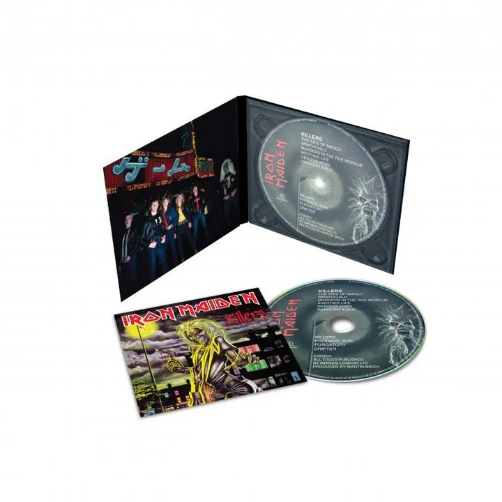 CD Iron Maiden: Killers (2018-as remaster), Hard 'n' Heavy, Digipack