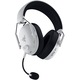 Безжични слушалки Gaming Razer Blackshark V3, Еднопосочен микрофон, THX Spatial Audio, Активно шумопотискане, 7.1 звукова система, Честота 20 - 28000, Автономност 70 часа, Бял