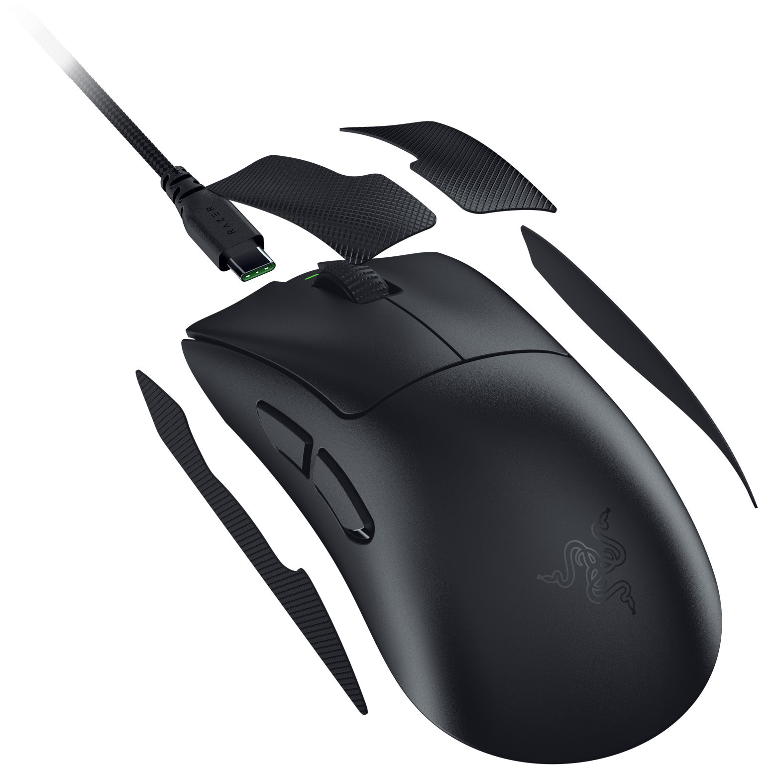 m*5様 Razer Deathadder v4 pro Mouse gaming wireless Razer DeathAdder V4 Pro, 45K DPI, negru