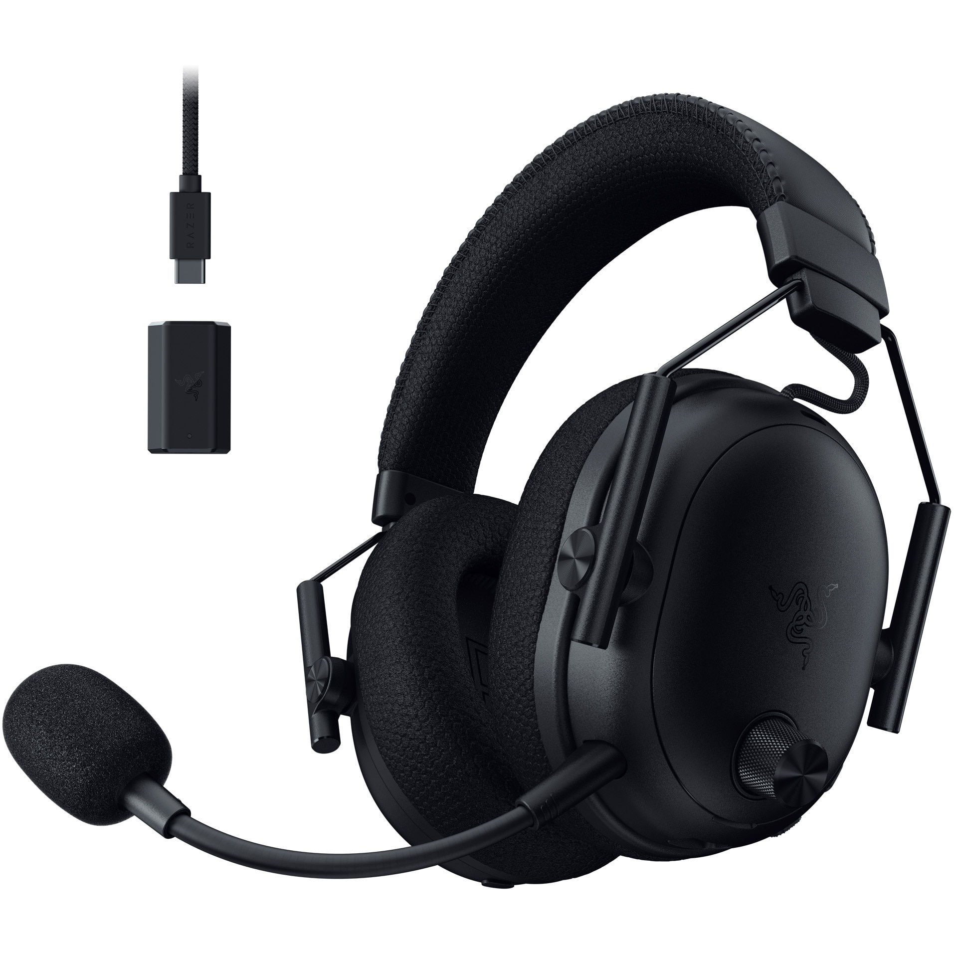 Casti gaming wireless Razer Blackshark V3 Pro, microfon