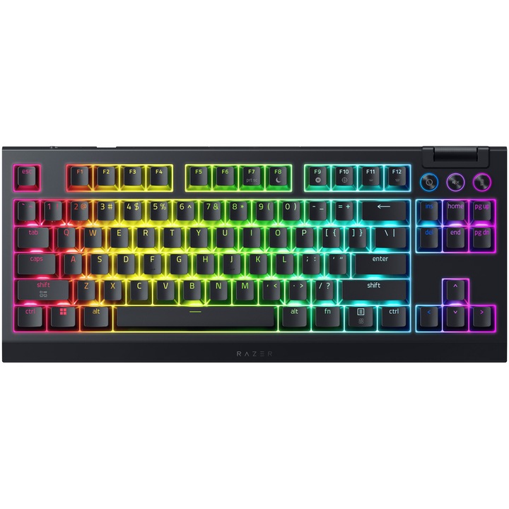 Безжична клавиатура Gaming Razer Blackwidow V4 TKL HyperSpeed, Razer Chroma RGB подсветка, Черен
