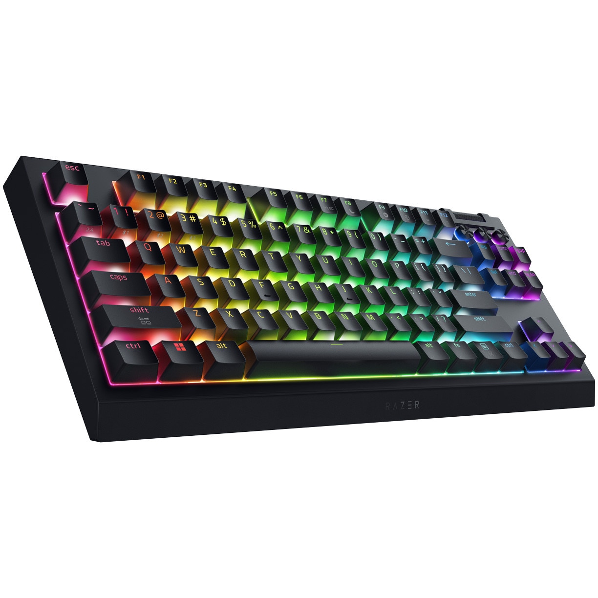 Tastatura gaming wireless Razer Blackwidow V4 TKL HyperSpeed