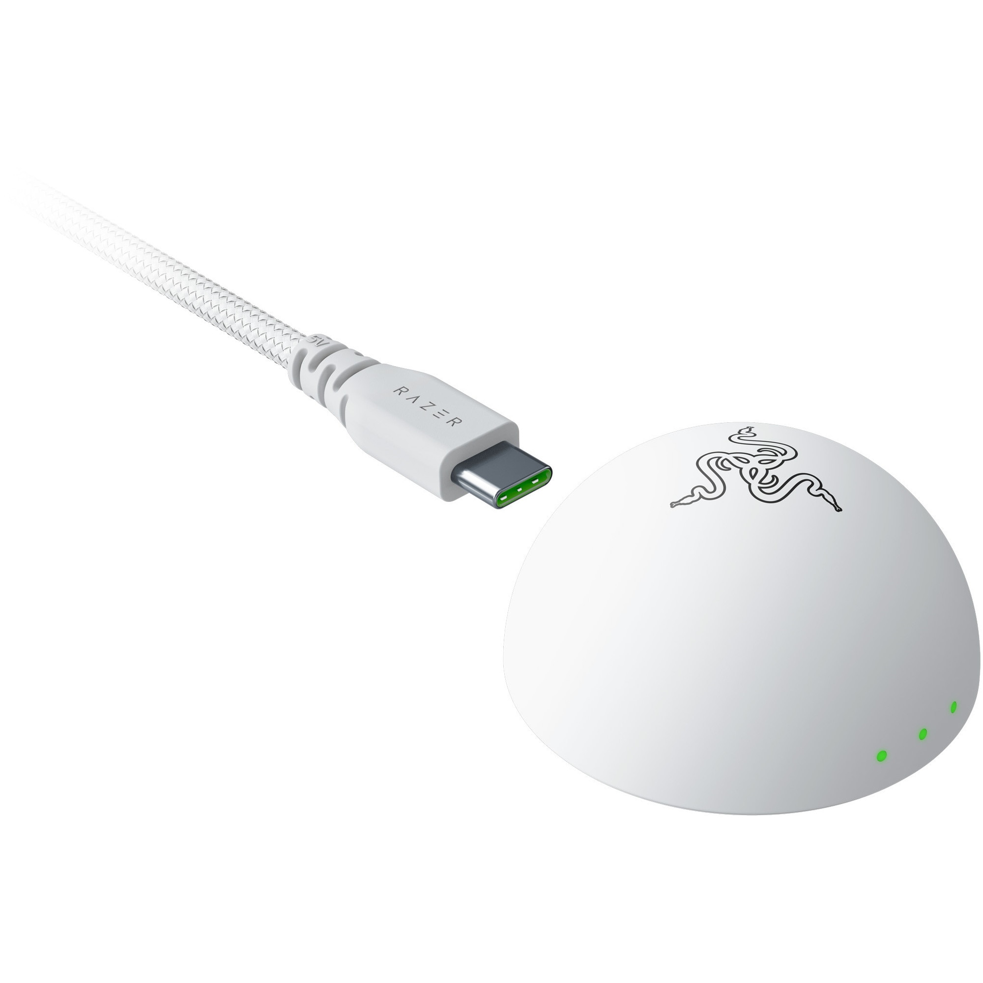 Mouse gaming wireless Razer DeathAdder V4 Pro, 45K DPI, alb - eMAG.ro