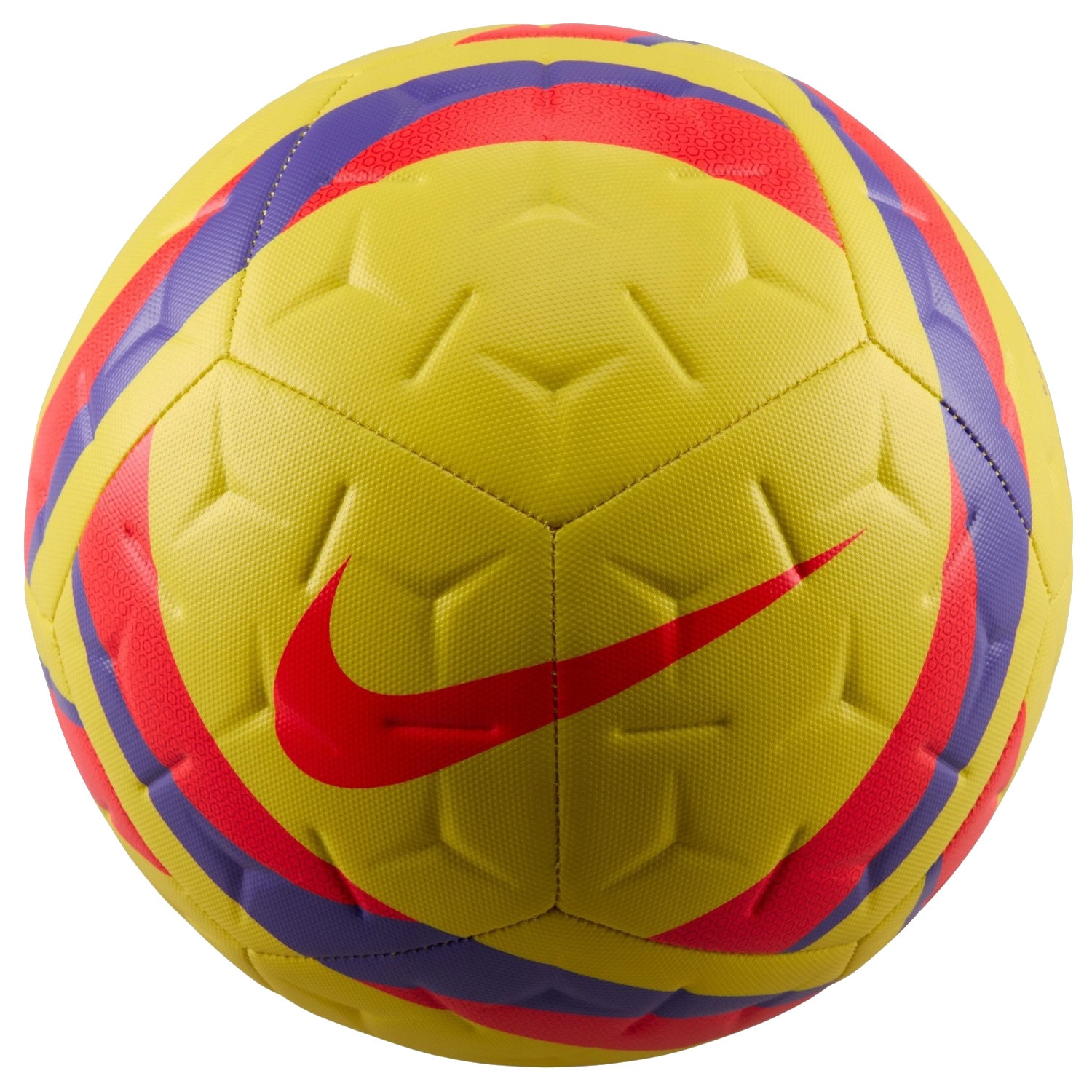 Minge fotbal Nike Academy Team, marime 5, galben/rosu