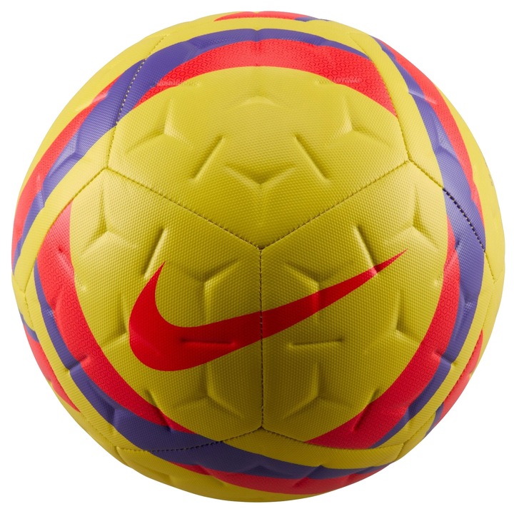 Minge fotbal Nike Academy Team, marime 5, galben/rosu
