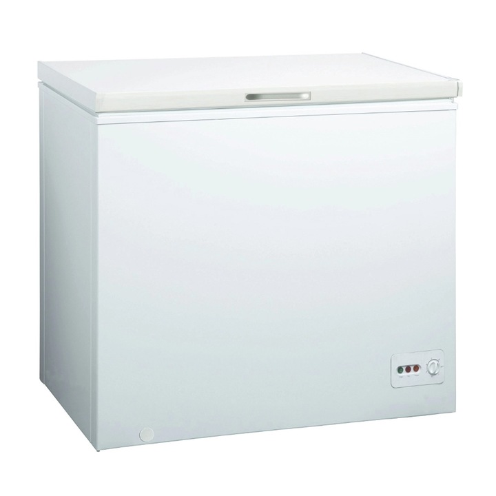 Lada frigorifica Arielli ACF-384CNE, Control mecanic, Racire statica, H 86.5 cm, 293 l, Clasa E, Alba