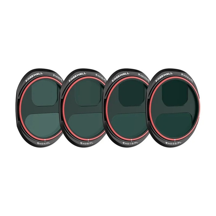 FREEWELL set de filtre pentru DJI Mavic 4 Pro ND/PL Bright Day (4pcs)