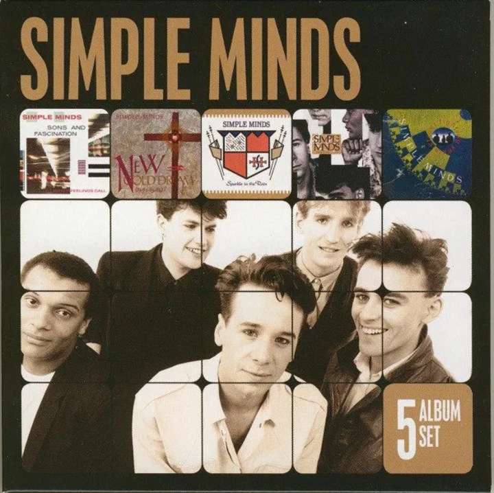 Set 5 CD-uri, Simple Minds, 5 Album Set