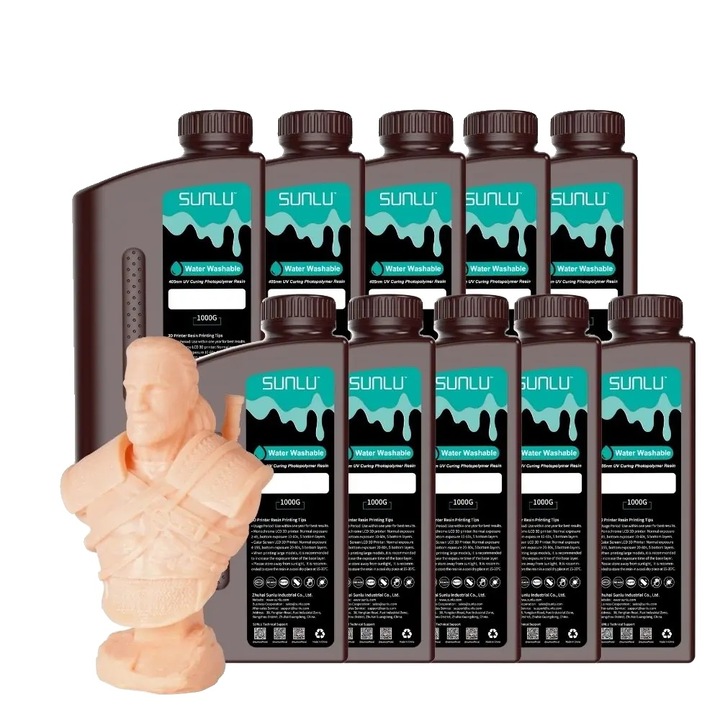 3D gyanta, bézs, 1000g, vízzel mosható, könnyen tisztítható