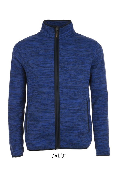 Унисекс поларен суичър, SOL'S - SO01652, Тъмносин/Син