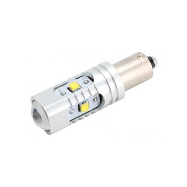 Autós LED H6W / BAX9S Canbus 30W 12-24V CREE LED-ek