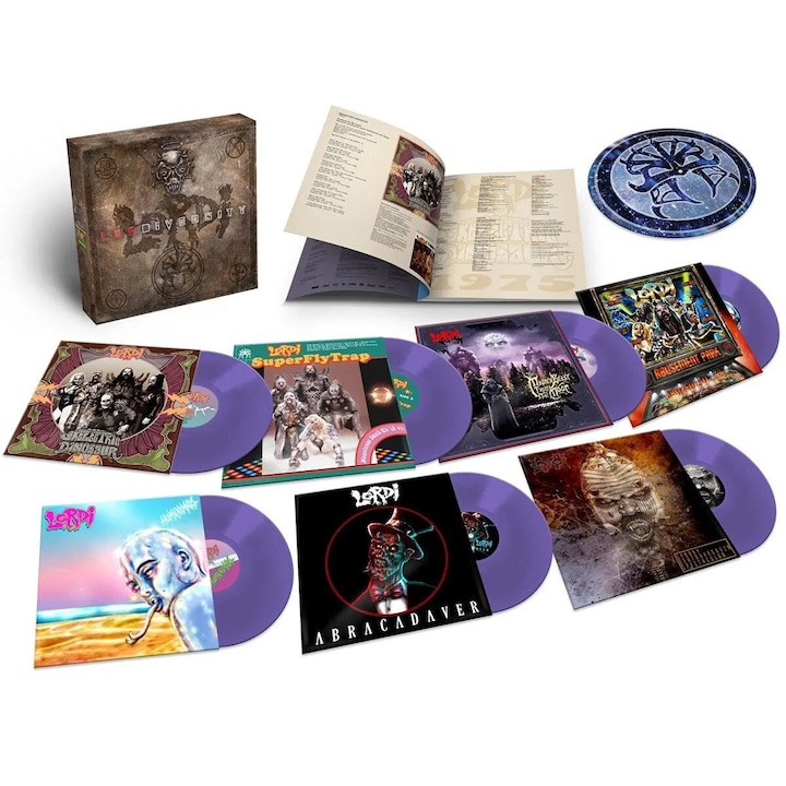 Lordi: Lordiversity Limited Box (Vinil Colorat Violet) - Set 7Vinil (LP)