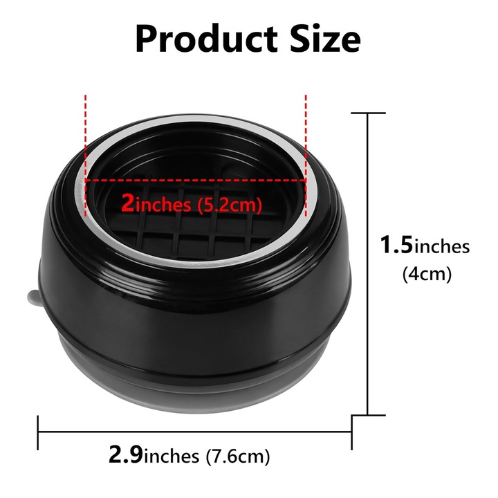 Set de 4, picioare, perna antivibratii, Omelivon®, suport antizgomot si antiderapant pentru masina de spalat, uscator, frigider, mobila, cu ventuze, 7*4cm，Ultimele modele, designuri noi, negru